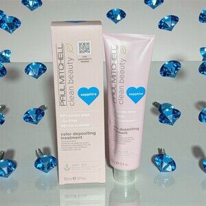 Paul Mitchell Clean Beauty Color Depositing Treatment Sapphire Blue 5.1 oz